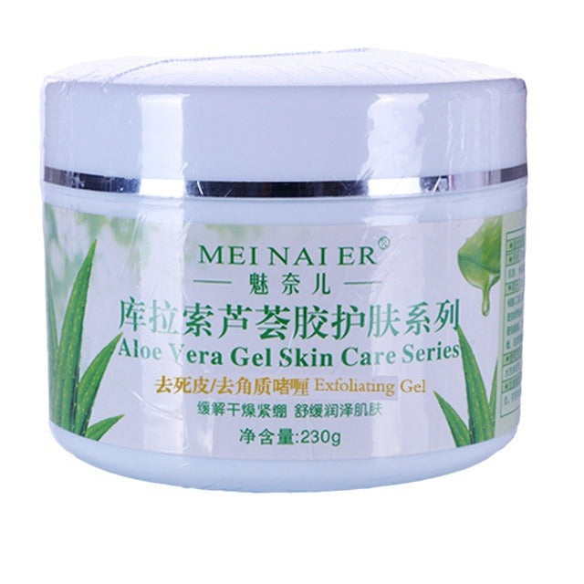 Rose exfoliating gel face body exfoliating beauty salon skin care wholesale