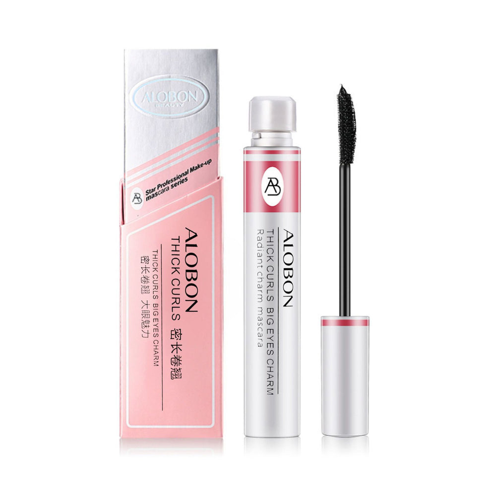 Alobon yabon ningcai charming mascara long and thick curling waterproof anti-sweat non-smudge beginner makeup