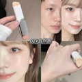 Kakashow lazy double-ended powder bottom stick vermicelli water-glossy skin concealer brightening non-removing makeup highlight stick powder bottom cream