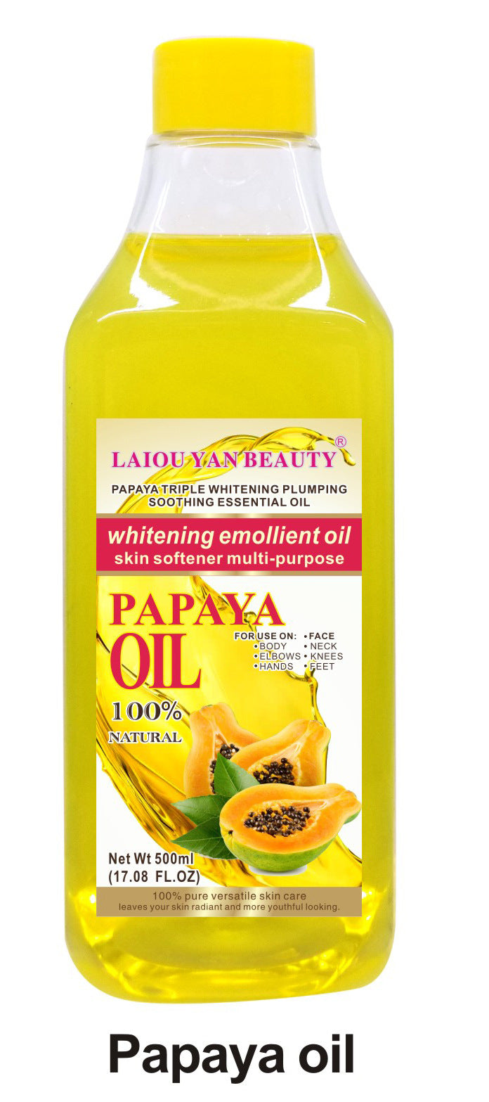 brightening & hydrating rosehip oil 500ml, aloe vera massage oil for hair, face & body, grape seed essential oil
