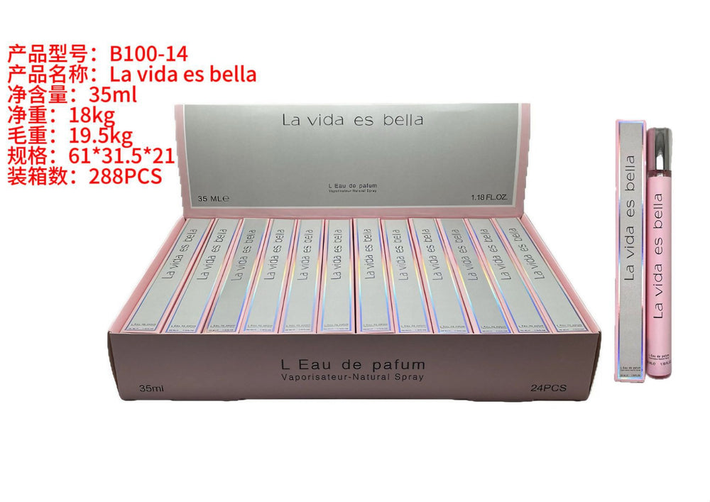 Arabian & vietnamese perfume cross-border hot seller: women's q-version perfume sample - brand name, long-lasting, 35ml sample size - wholesale available
