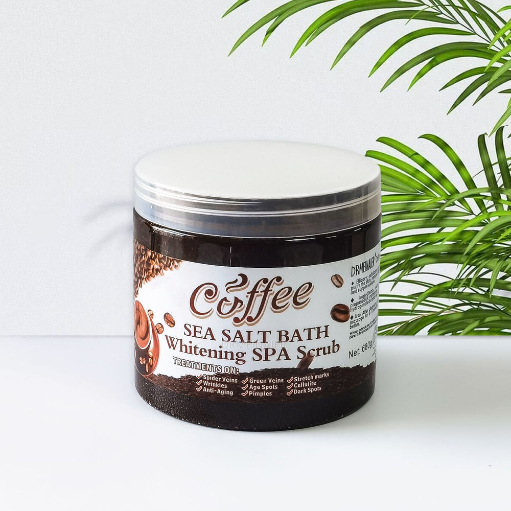 coffee scrub bath salt bubble wet salt coffee scrub clean cuticle dead skin bath salt sea salt
