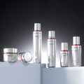 Custom oem thick-bottom glass set: premium cosmetic sample bottles - 30g cream jars, skincare lotion bottles