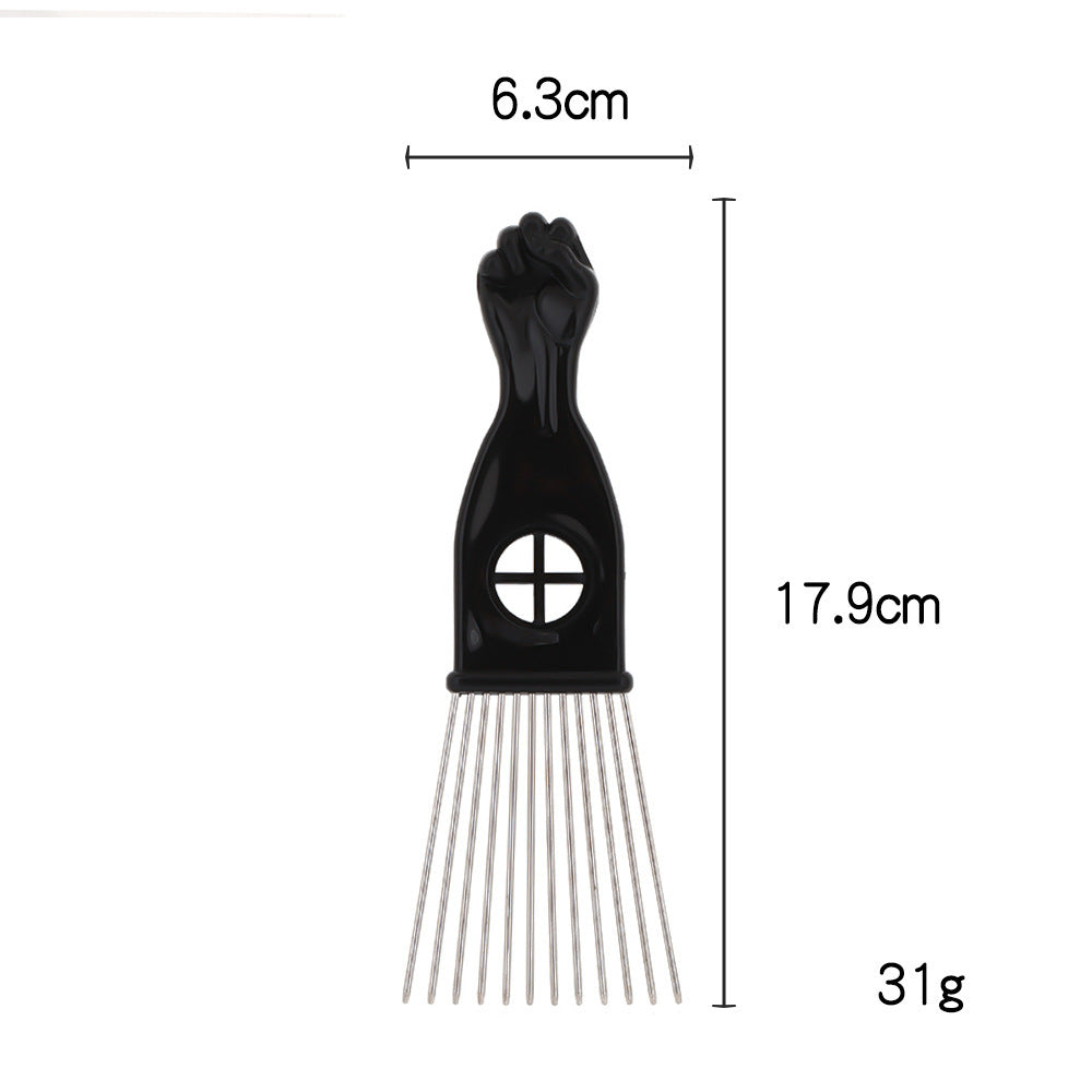 Hairdressing comb cross-border various combs barber shop special comb pointed tail dual-purpose oil head comb can be printed with logo and fixed color