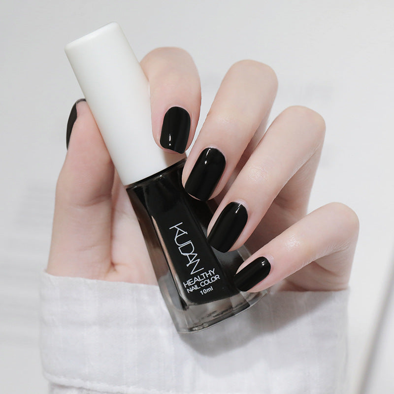 Kudan water-based nail polish 10ml - no bake, long-lasting, peel-off, clear base coat - wholesale from manufacturer
