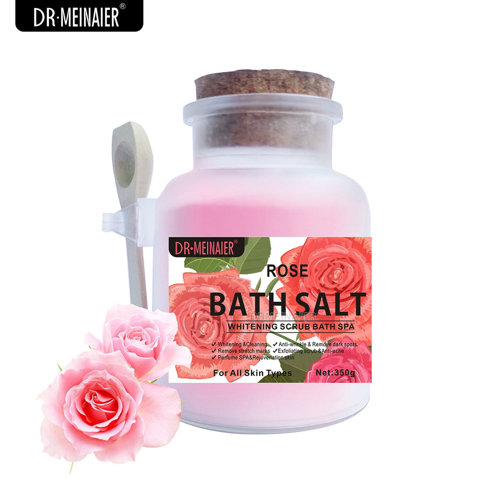 milk crystal coarse salt bath salt exfoliating sea salt to remove chicken skin scrub salt 350g foreign trade wholesale