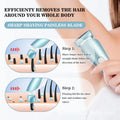 Electric shaver for women's intimate area, bikini line, and body - wet & dry use, fully washable