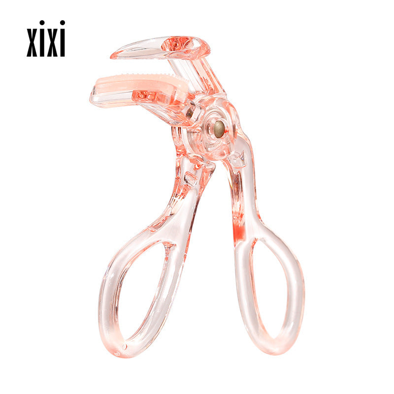 Xixi frameless eyelash curler with comb teeth, wide angle sunflower partial curling, long-lasting hair-styling without pinching the meat