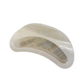 Summer classy half moon crescent shape clip large glossy jelly color shark clip k-style hair clip jewelry hair accessories