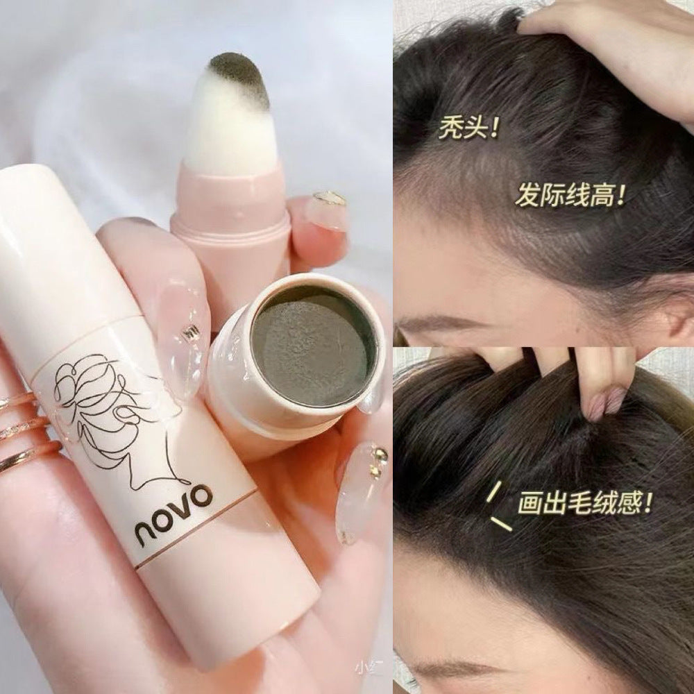 Novo hairline powder - volumizing, hairline filling, hairline repair, waterproof, long-lasting, shadowing & contouring powder