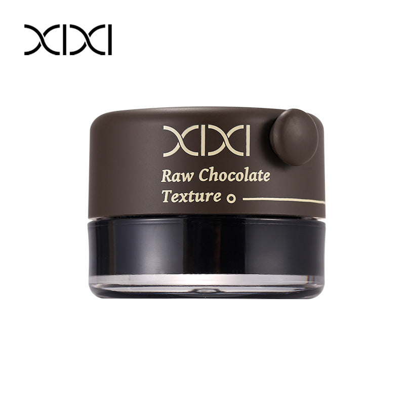 Xixi exquisite flowing cloud eyeliner long-lasting waterproof anti-sweat not easy to remove makeup eyeliner down to lying silkworm eyebrow cream three-in-one