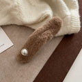 Stuffedfall and winter gripper female hair volume hair clip one-word clip classy hair fixed hair clip back of head duckbill clip