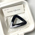 2025 new minimalist triangle hair claw clip - ponytail holder, high ponytail clip, shark clip hair accessory for women - back of head styling