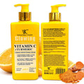 vitamin c turmeric body lotion niacinamide brightening skin tone mild moisturizing lotion 444ml export wholesale