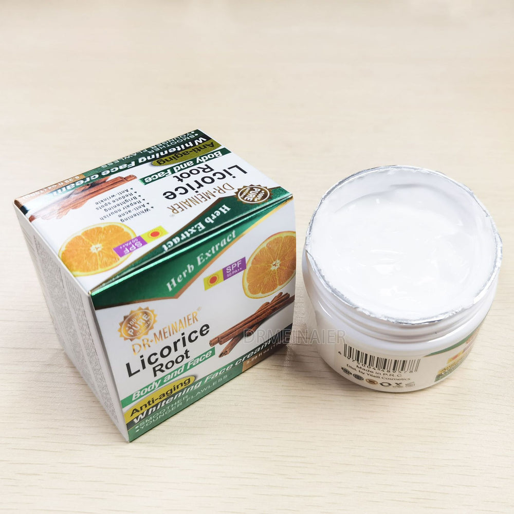 licorice moisturizing repair cream - intense hydration, brightening, and nourishing skin moisturizer - skincare mask - wholesale for export
