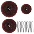 Factory direct sales opp ball head styling hair set donut does not hurt hair fluffy hair curler to tie hair