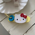 Girl planet contrast colorkt cat button hair clip large duckbill clip half tie hair clip hair clip hair clip accessories