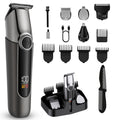 new arrival multifunctional five-in-one electric hairdresser digital display waterproof oil head engraving electric clipper suit