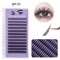 Eyelash grafting comic eyelashes d-curved ultra-fine and thin artificial electric eye all-in-one beauty implantation eyelashes