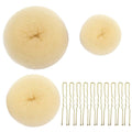Factory direct sales opp ball head styling hair set donut does not hurt hair fluffy hair curler to tie hair