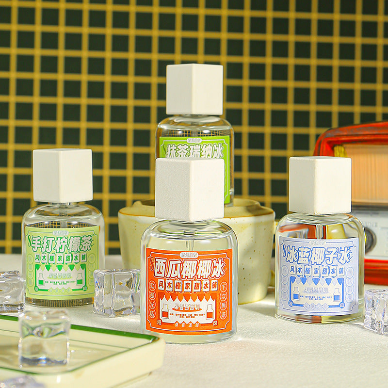 Feng muguin handmade lemon tea niche perfume fresh summer new perfume long-lasting fragrance women's perfume best selling