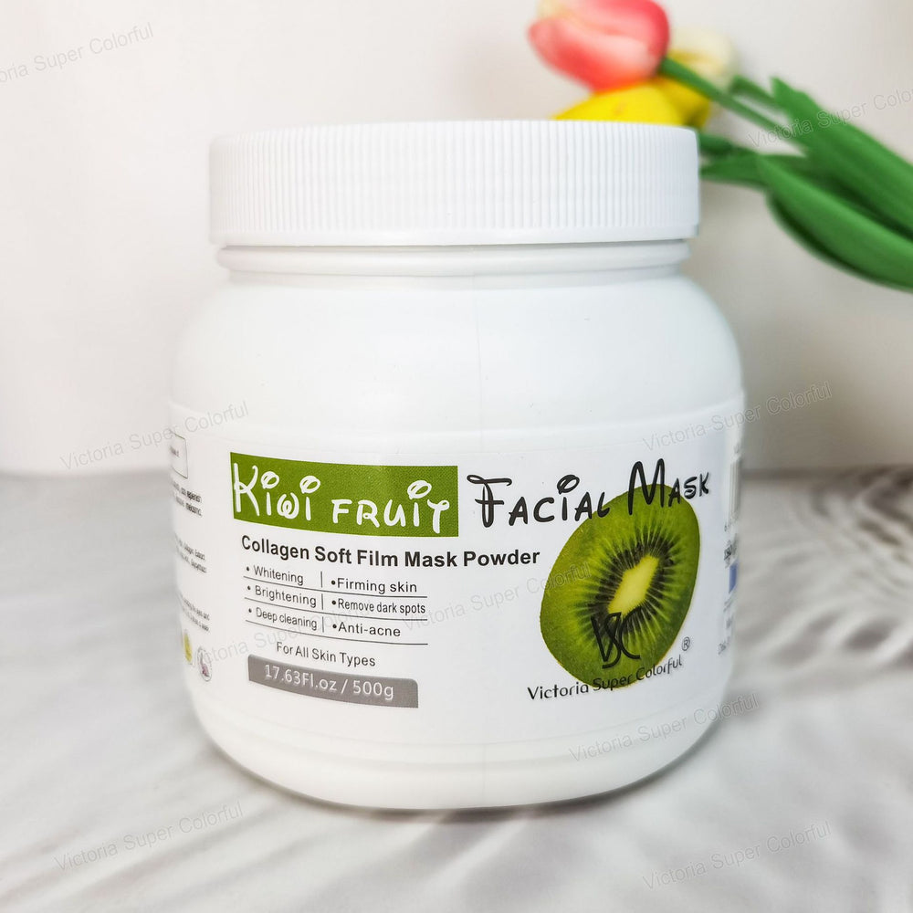 rose soft mask powder moisturizing and hydrating bottled facial mask powder factory processing export wholesale 500g