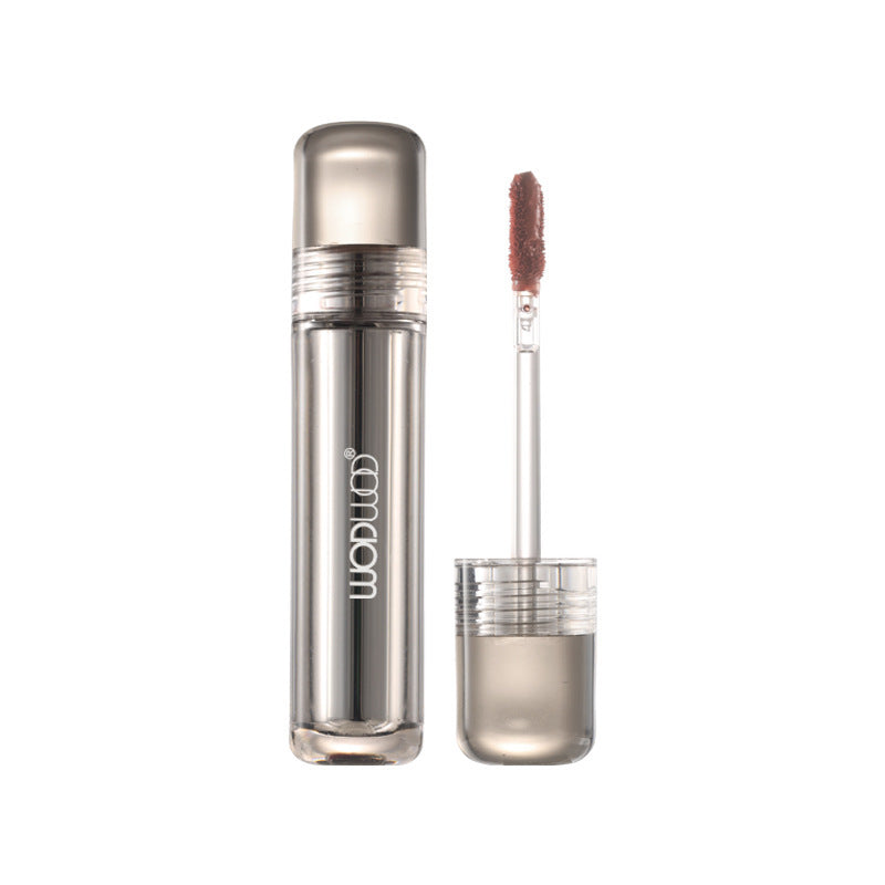 Wodwod silk mist long-lasting color-locking lip glaze - matte, waterproof, smudge-proof, everyday brightening lipstick