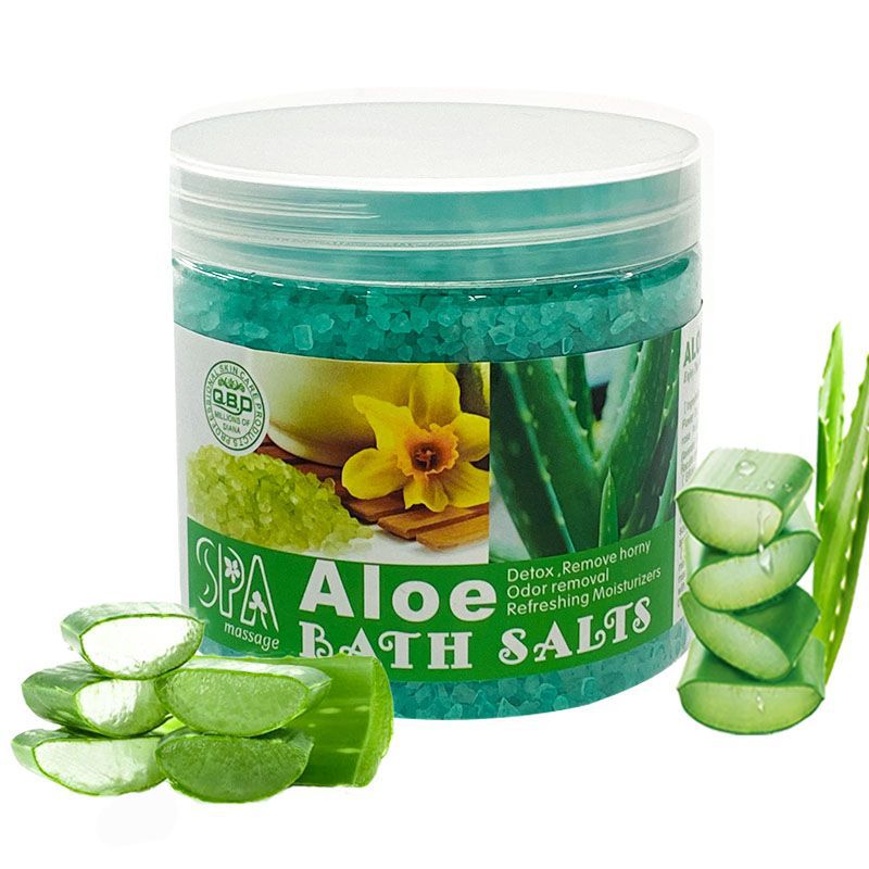 foreign trade frosted crystal salt fragrance bath coarse salt exfoliating chicken skin sea salt bath bath salt 680g