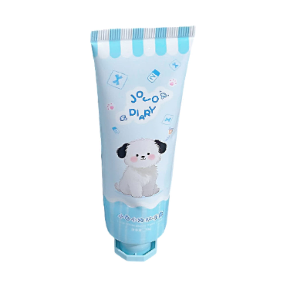 Jiujiu diary little white dog hand cream set - long-lasting fragrance, refreshing, non-greasy, moisturizing, and anti-chapping for men and women