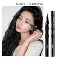 Novo ultra-fine liquid eyeliner - precision tip, waterproof, smudge-proof, long-lasting eyeliner for women