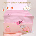 Otw peach gentle cleansing makeup remover wipes disposable individually packaged eye, face and lip makeup remover wipes 30 pieces