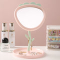 Cosmetic mirror cute desktop portable student dormitory for home beauty mirror storage plastic home mirror