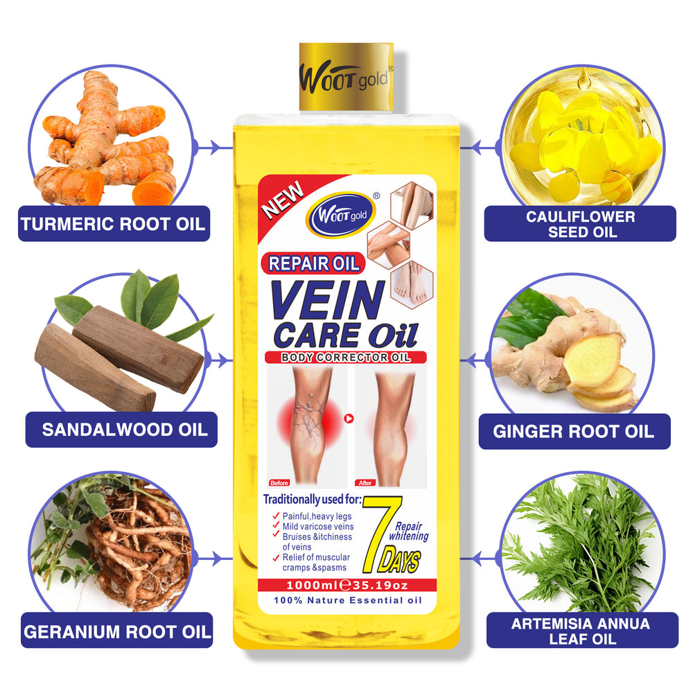foreign trade wootgold vein dilating essential oil earthworm leg soothing pulse soothing leg massage massage oil 1000