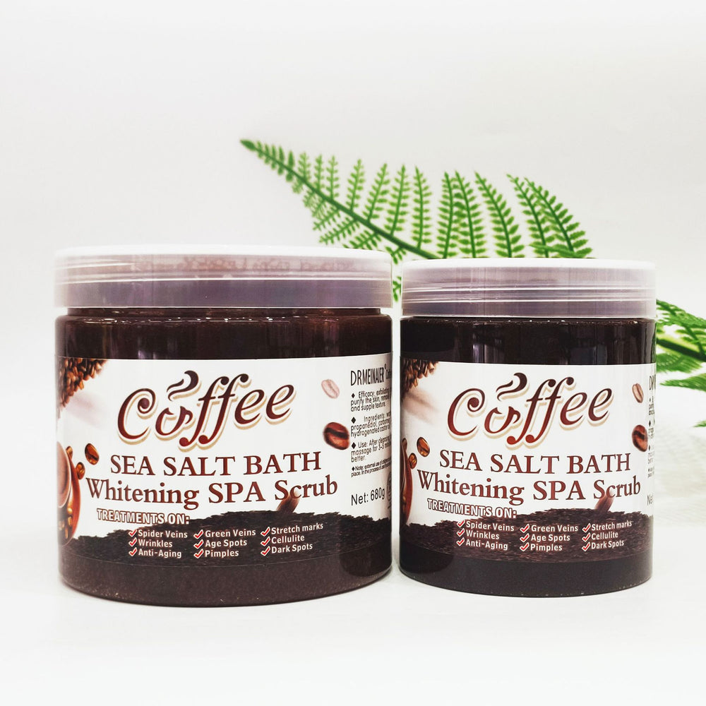 coffee scrub bath salt bubble wet salt coffee scrub clean cuticle dead skin bath salt sea salt