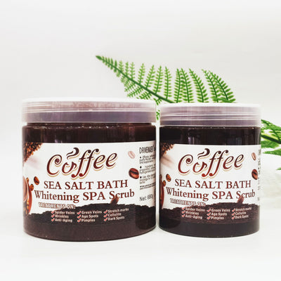 coffee scrub bath salt bubble wet salt coffee scrub clean cuticle dead skin bath salt sea salt