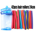 Amazon's best-selling 42-piece sponge curling barrel, pearl cotton curling bar, universal curling iron, bangs curling iron, perm iron