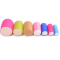 Factory direct supply new arrival sponge core hair curler pear head curling iron hair roller wavy hair curling tool wholesale
