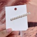 23# gold pearl bobby pin 7cm