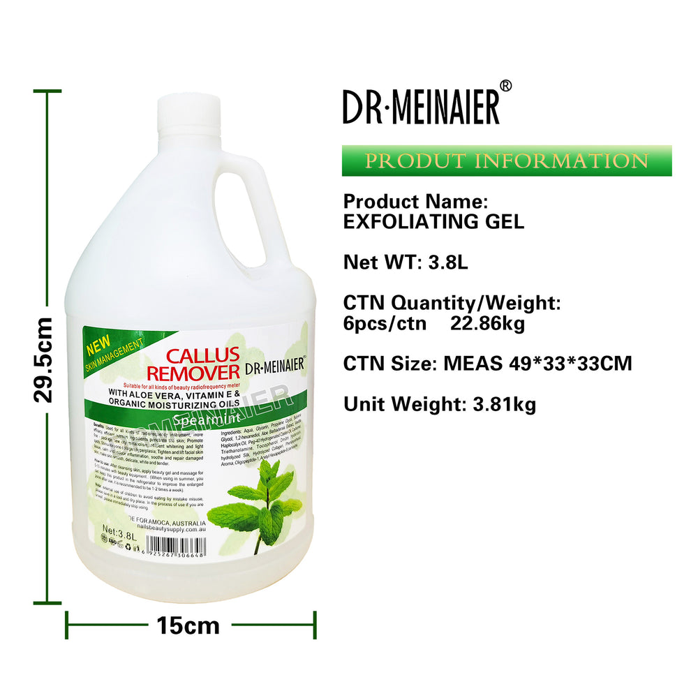 exfoliating gel, gentle and deep cleansing, ultrasonic whole body hydrating and moisturizing, dead skin removal, export wholesale