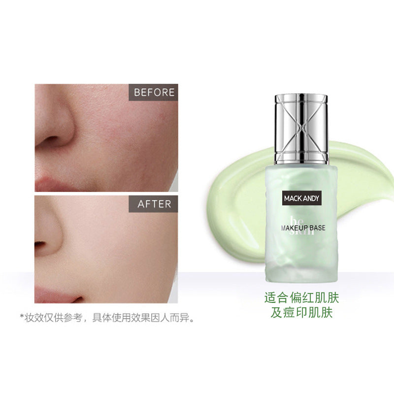 Marco andy snowy repair cream - makeup primer, pore minimizer, concealer, moisturizing, brightening