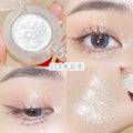 Makeup xixi bulb plan monochrome eyeshadow waterproof sparkling super shimmer mashed potato highlighting powder to brighten silkworms