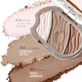 Makeup xixi light and shadow easy-to-paint contouring powder palette to modify contours, brighten stereo highlights, shadows and nose shadow all-in-one palette