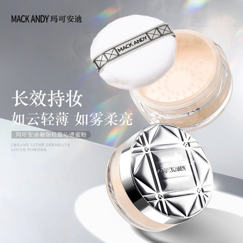 Marco andy loose powder setting powder large capacity student affordable hair oil control setting powder waterproof non-removing powder