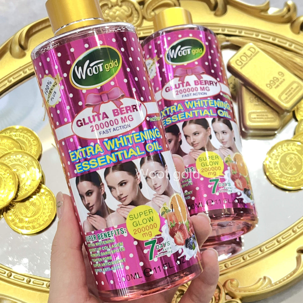 glutathione berry essential oil tassel facial body gluta berry oil brightening massage oil 300