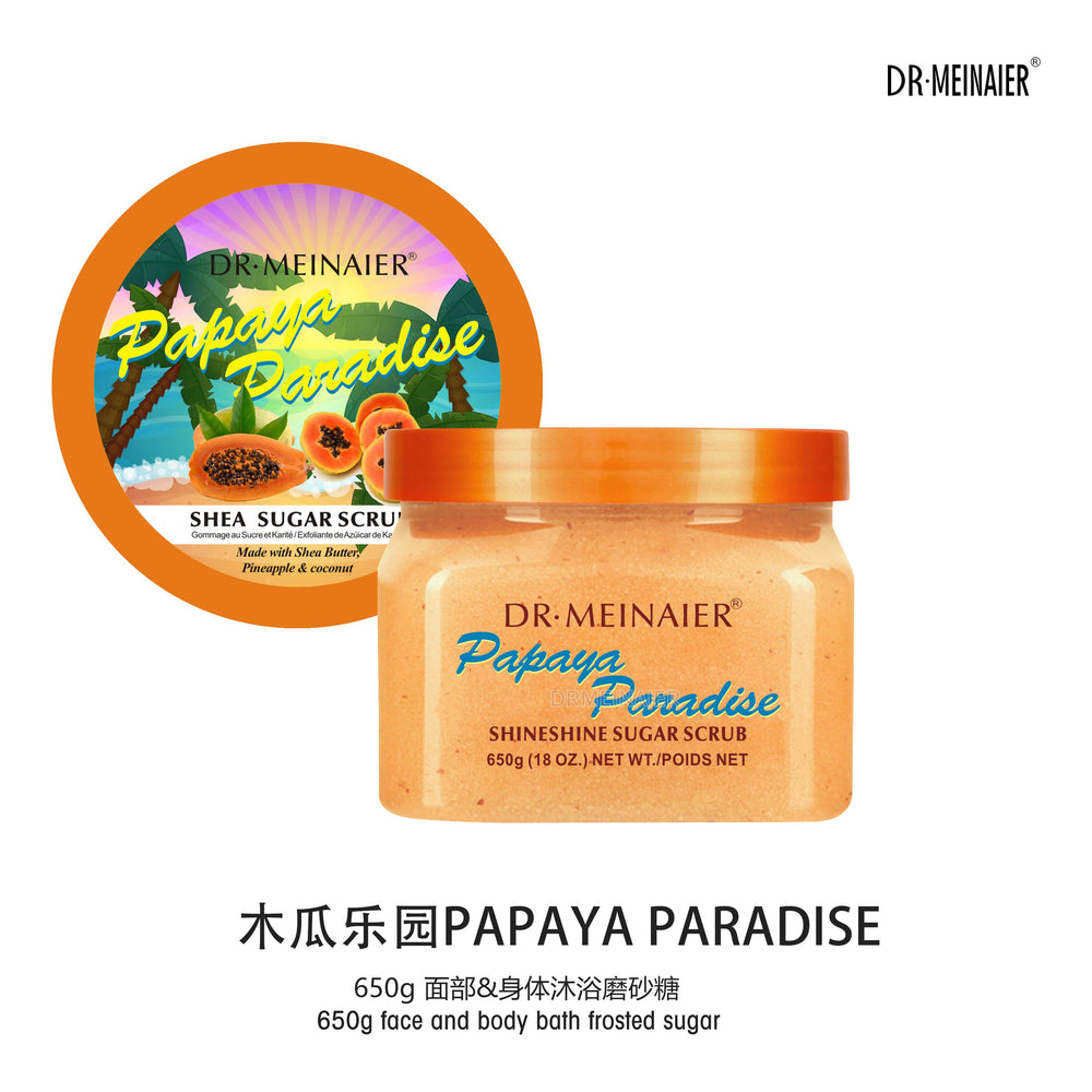 foreign trade fruit scrub sugar bath salt exfoliating chicken skin whole body bath salt wet salt vc sugar scrub 650
