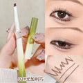Xixi chunri green angled eyeliner gel pen - waterproof, smudge-proof, natural brightening, under-eye highlight & eyeliner