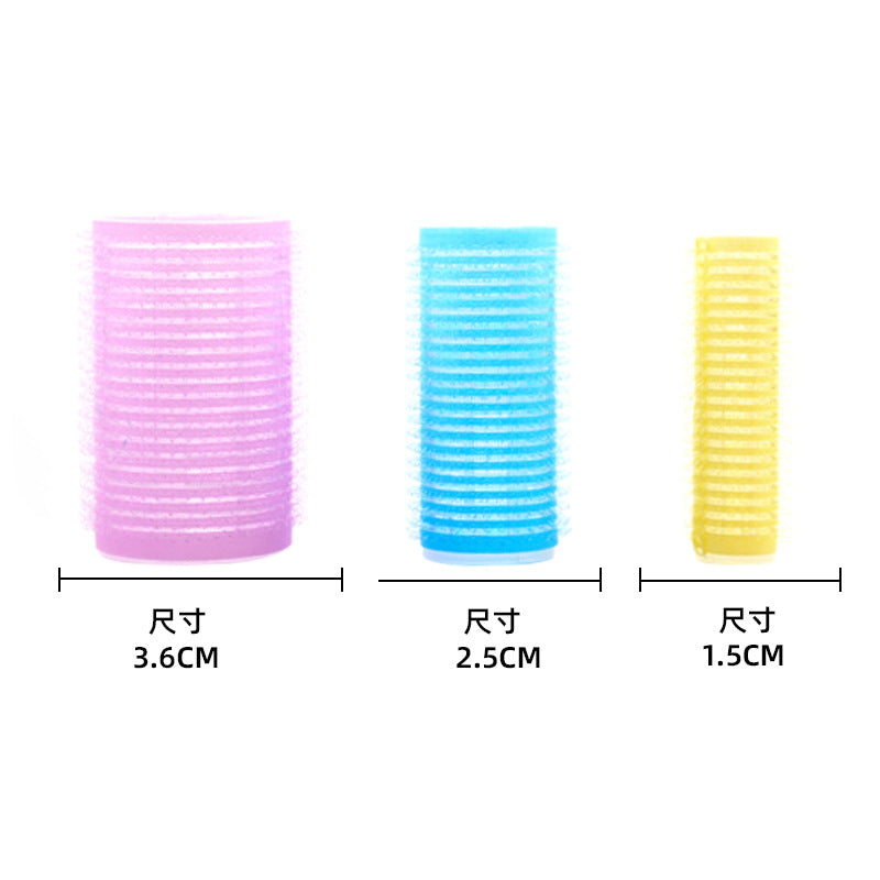 Factory direct bangs curlers - self-adhesive hair roll set - lazy bangs styling nylon hair curlers