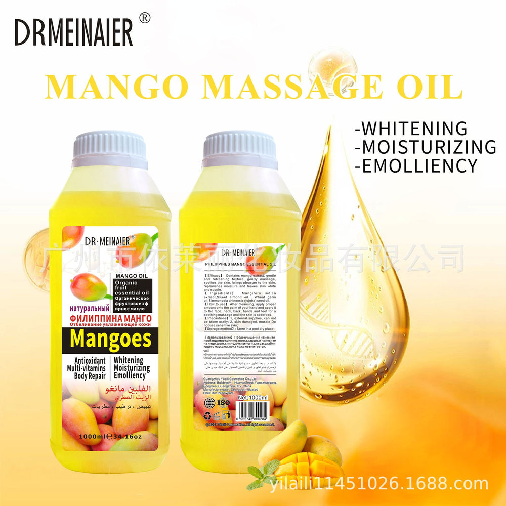 exclusive almond essential oil 1000ml rose ha oil lemon massage oil whole body soothing and moisturizing foreign trade