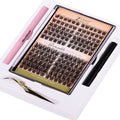 False eyelashes suitdiy eyelashes multi-piece set grafting thick remover liquid segmented eyelashes export segmented style