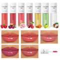 Tk amazon bestseller fruit lip oil - long-lasting, pigmented, moisturizing lip oil - neutral tube - export factory